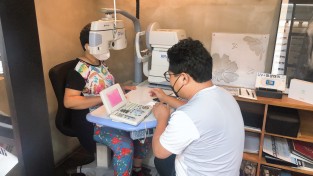 산엔청복지관-굿아이안경콘택트, 저소득 장애인에 안경 무상지원